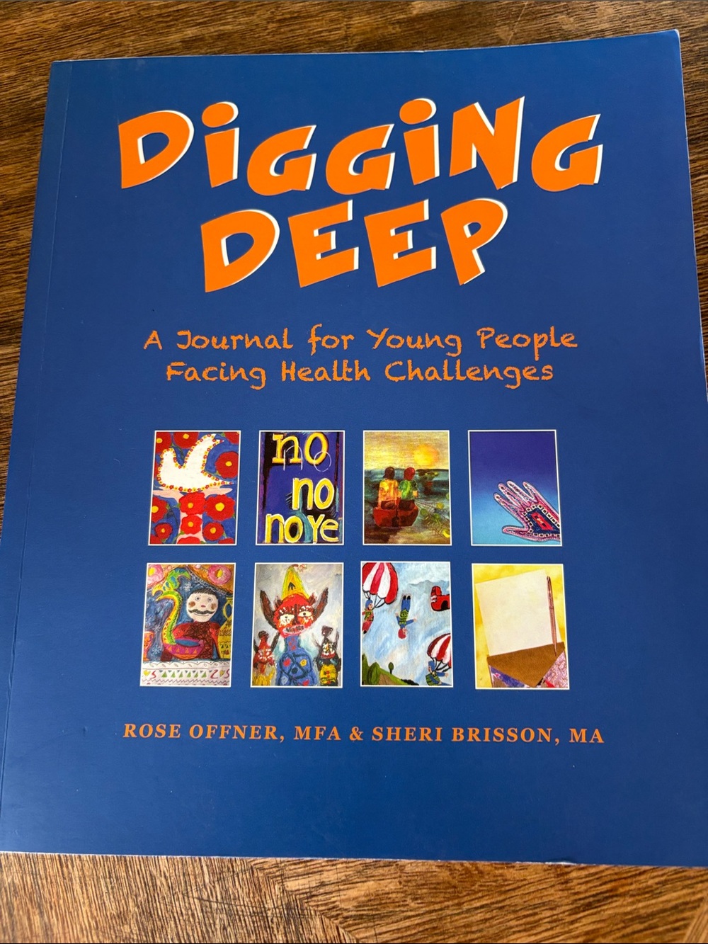 Digging Deep Journal - Blue Cover